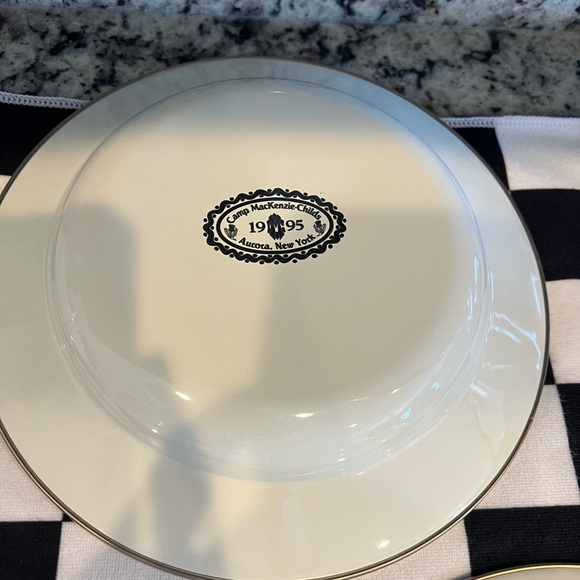 Mackenzie-Childs Vintage Camp 1995 Courtly Check 9" Soup Bowls. Set of 4. EUC! - Picture 9 of 13